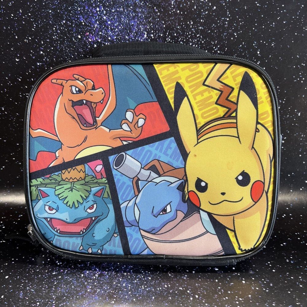 Pokémon Character Soft Side‎ Insulated Lunch Box Bioworld
